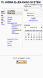 Mobile Screenshot of e-learning.tu-varna.bg